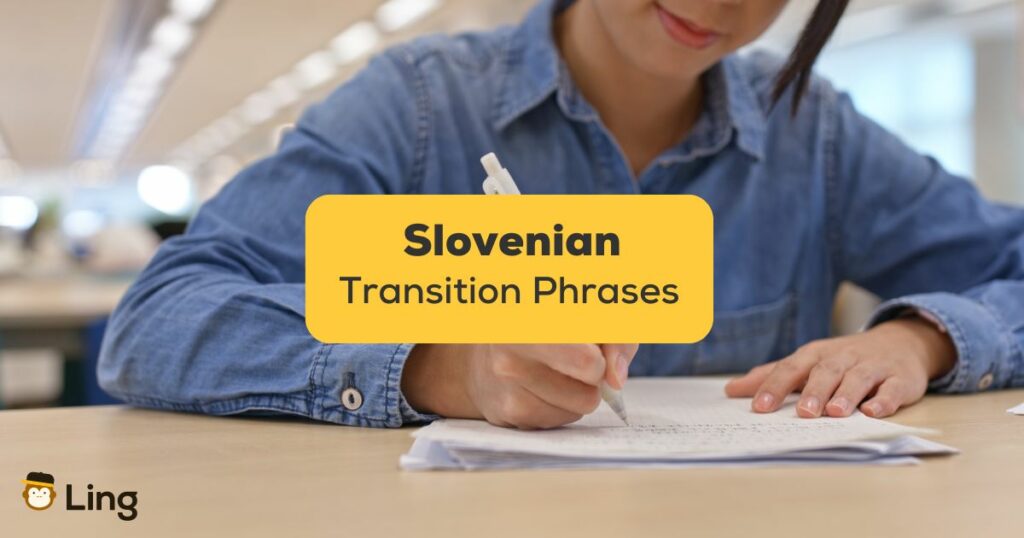 Transition Phrases In Slovenian