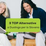 studenti felici perche hanno trovato alternative a duolingo per lo sloveno