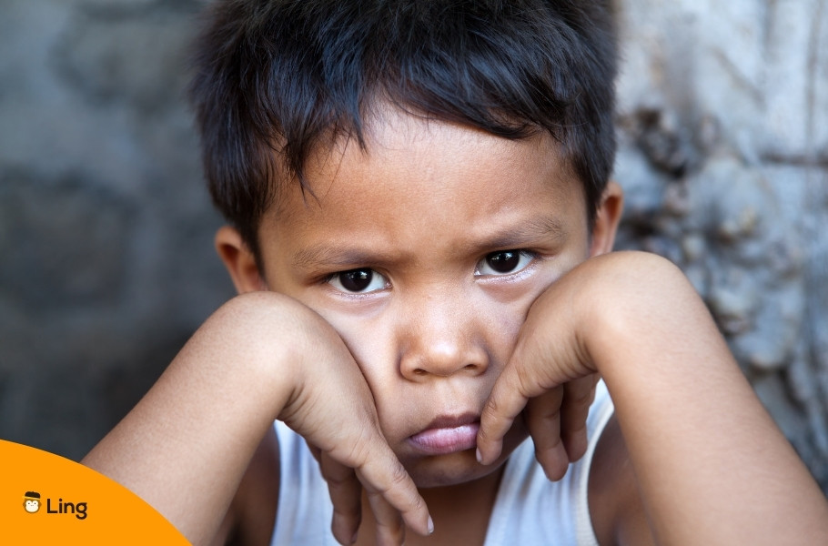 Angry/Upset /Sad Filipino Boy