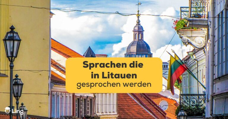 Vilnius, Die Hauptstadt Von Litauen. Entdecke Die Wichtigsten Sprachen Die In Litauen Gesprochen Werden