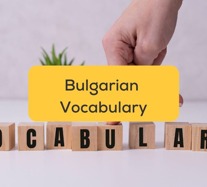 bulgarian_vocabulary_Ling_app_vocabulary_word_on_wooden_cubes