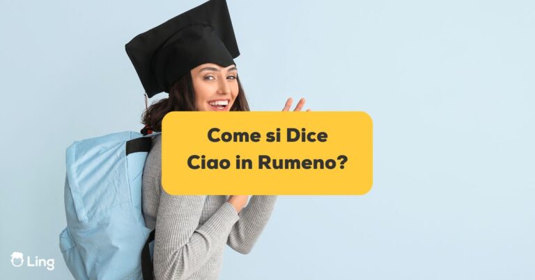 Ciao In Rumeno
