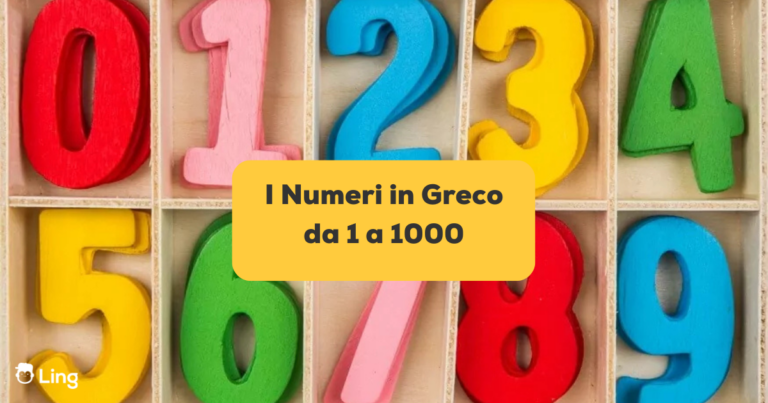 I Numeri In Greco