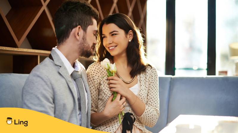 Romantisches Date Im Restaurant