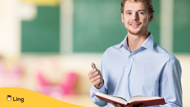 A Teacher Explaining Croatian Cases