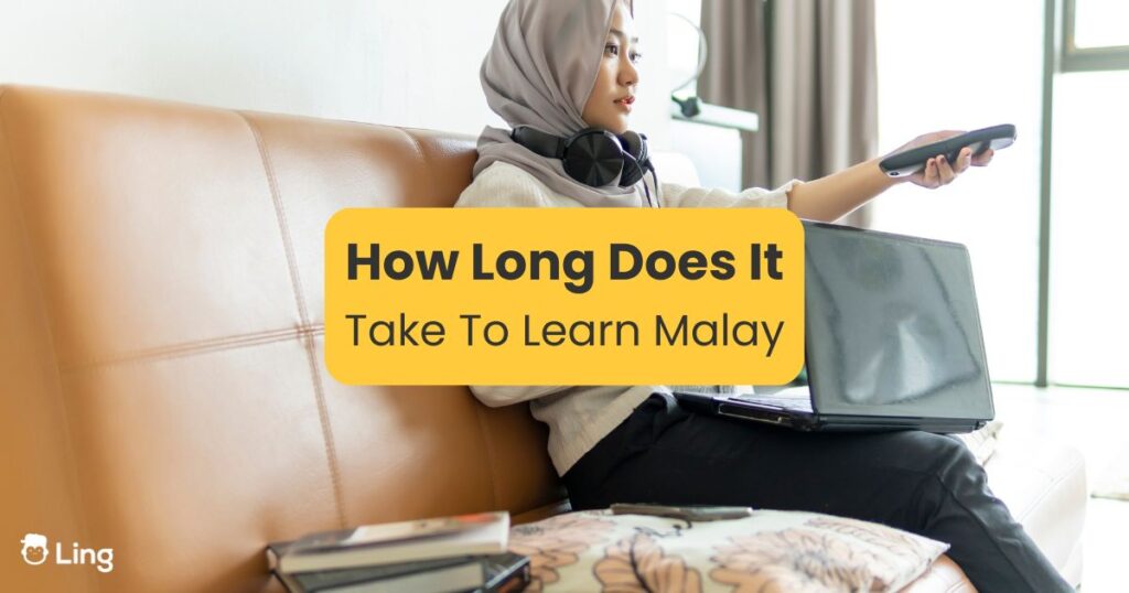 malay woman reading malay books, take online malay course and watch malay movie to learn malay