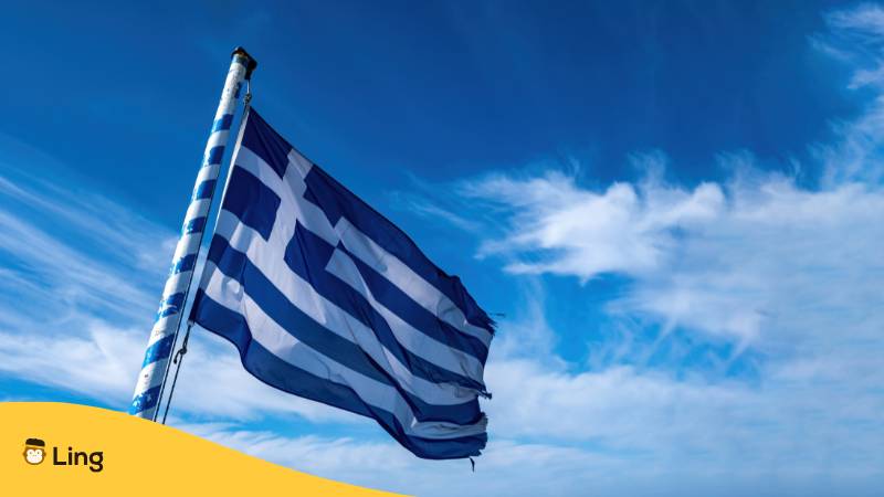 Griechische Flagge