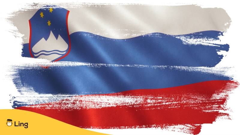 Die Slowenische Flagge