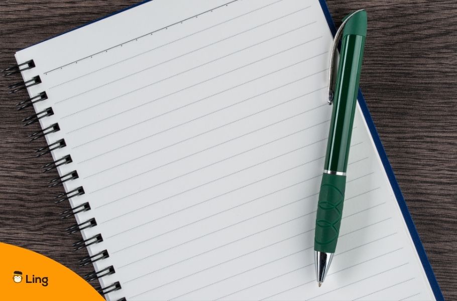 Notebook And Pen