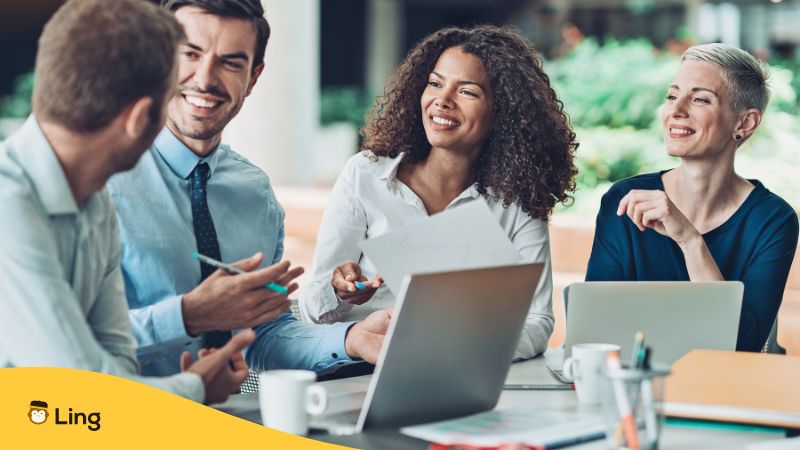 Using Formal Language At A Business Meeting