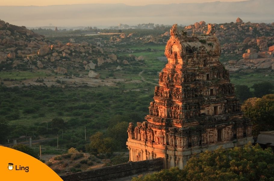 Malyavanta Raghunatha Temple In Hampi, Karnataka, India