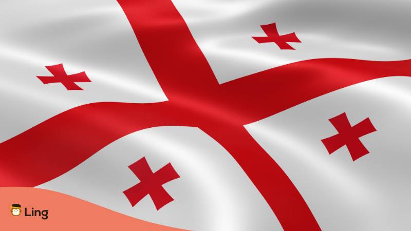 Georgische Flagge