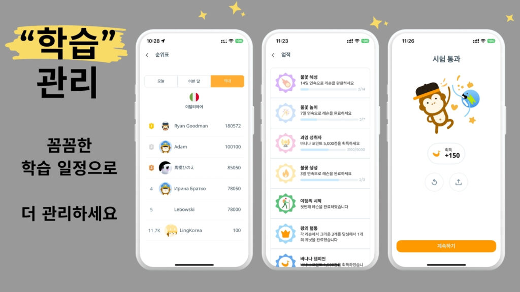 Ling App Image 듀오링고 이탈리아어 학습관리 6