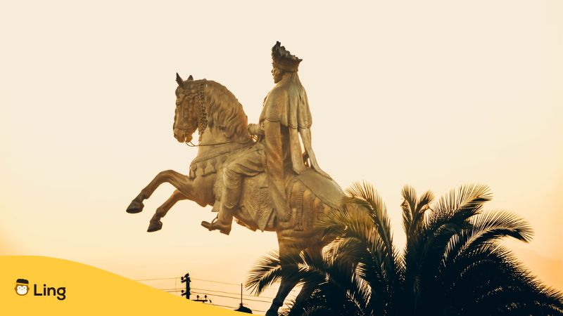 Equestrian Statue Of Menelik Ii