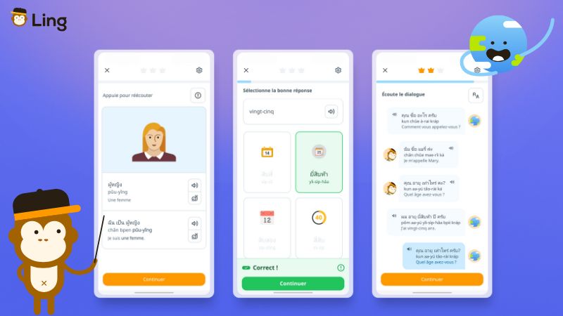 Application Ling Pour Apprendre Le Thaï