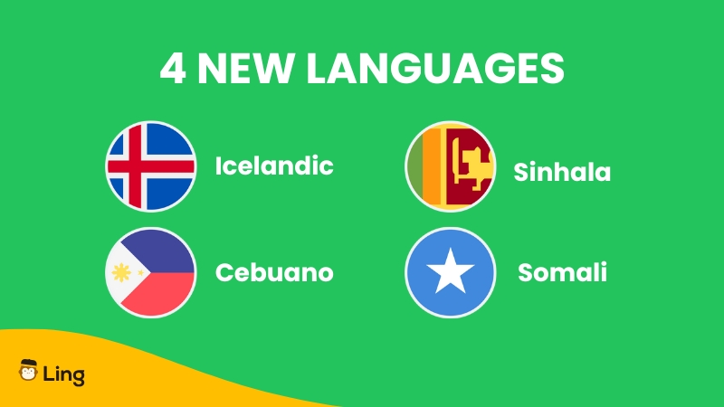 Ling Launches New Language Courses For Cebuano, Icelandic, Sinhala And Somali