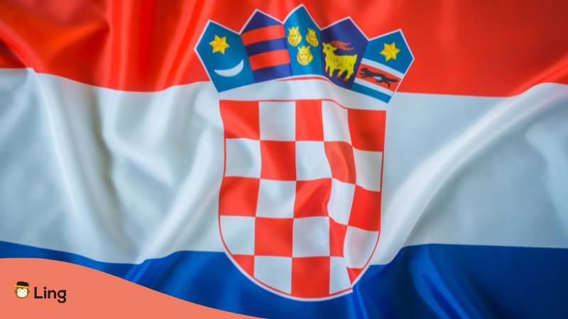 Kroatische Flagge
