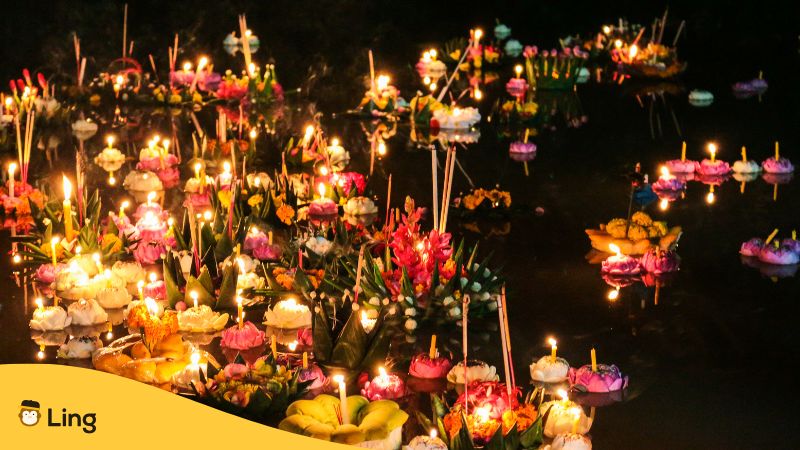 Lanternes Festival Loy Krathong