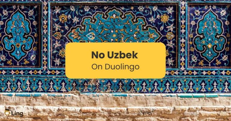 No Uzbek On Duolingo - Ling App