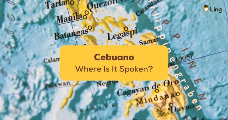 Map Of The Philippines - Where Is Cebuano Spoken