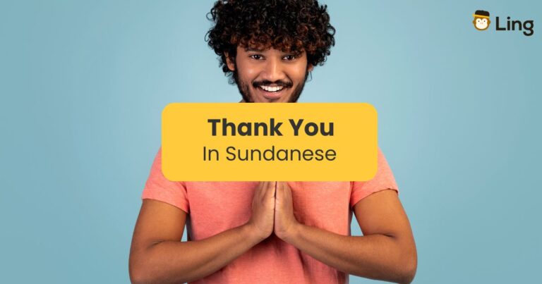 A Man Saying Thank You In Sundanese