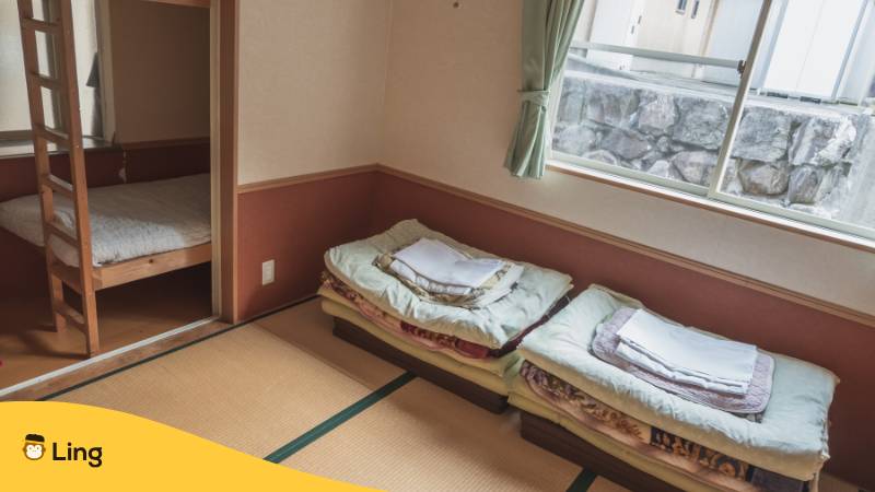 Japanisches Schlafzimmer