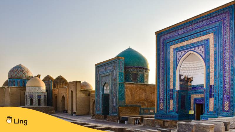Sha-I-Zinda-In-Samarkand, Eine Historische Stadt In Usbekistan