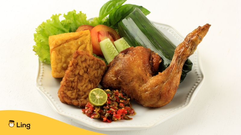 A Photo Of Nasi Timbel