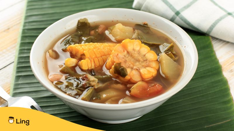 A Photo Of Sayur Asem