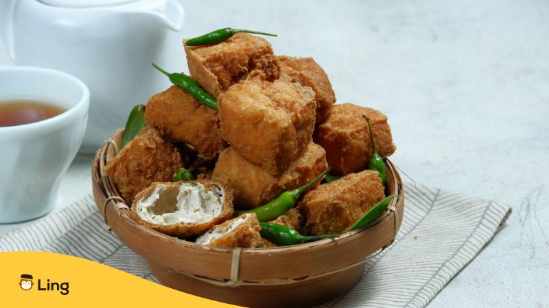 A Photo Of Tahu Sumedang
