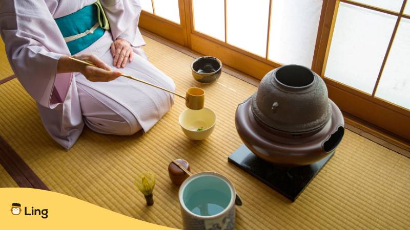 Japanische Teezeremonie