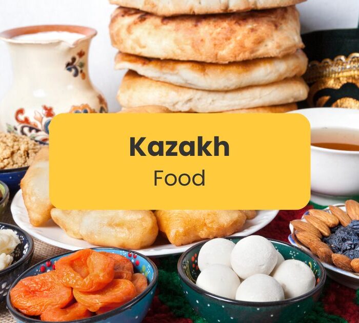 kazakh food - kazakh foods displayed