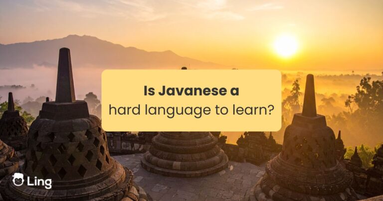 Is Javanese A Hard Language To Learn - Borobudur Temple At Sunrise In Magelang, Java, Indonesia