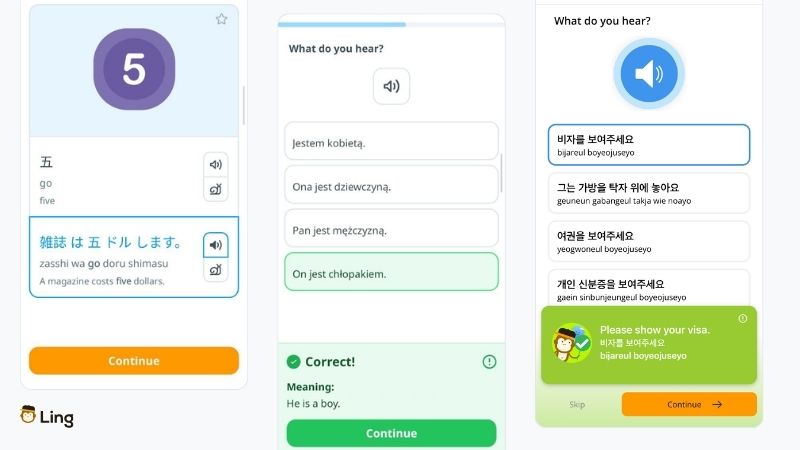 Foreign Language Learning Global Events Learn Korean Learn Polish Learn Japanese Ling App 4