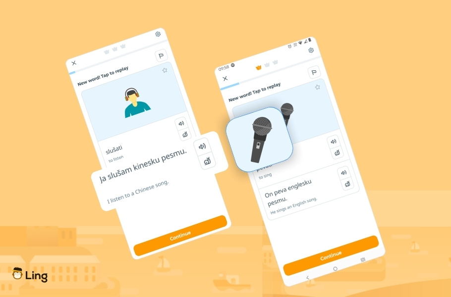 Screenshots Of Ling's Online Serbian Course