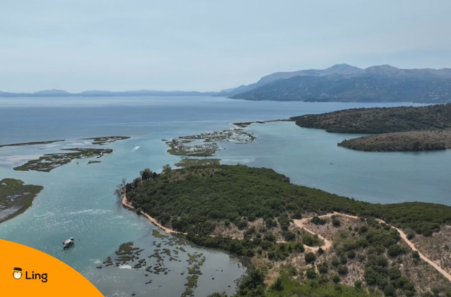 Butrint National Archaeological Park In Albania