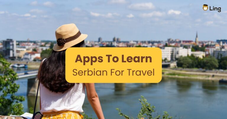 A Female Traveler Looking Admiringly At The City View Of Novi Sad In Serbia - Learn Serbian For Travel