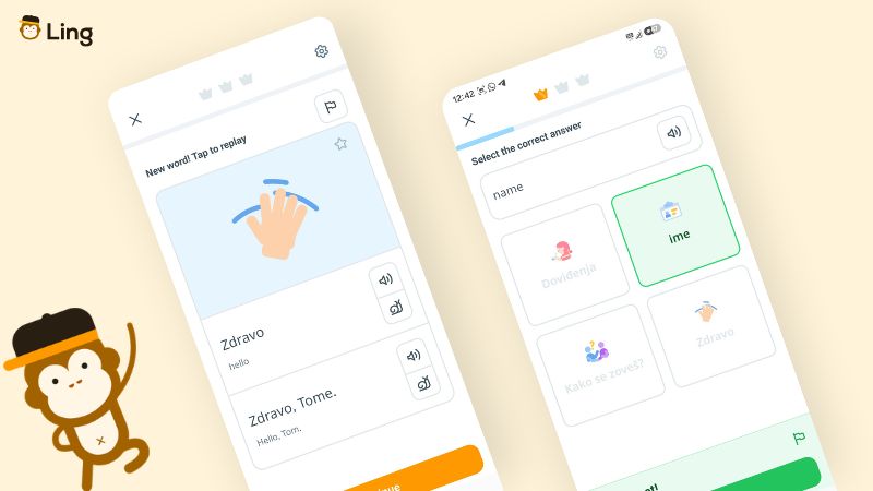 Cours De Macédonien Sur L'application Ling