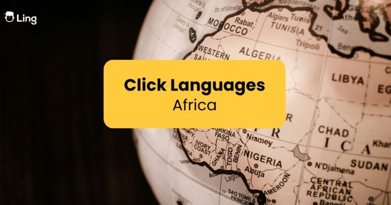 Click Languages Africa - Earth Globe Showing Africa