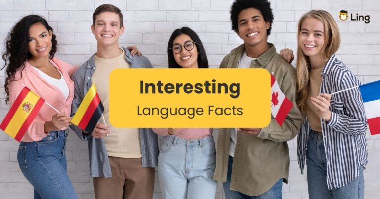 Interesting Facts About Languages - Five Young People Holding Flags Of Different Countries