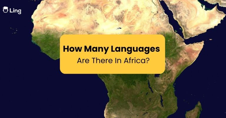 How Many Languages Are There In Africa: Africa Map
