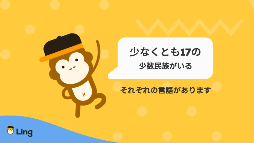 ボスニア・ヘルツェゴビナには少なくとも17の少数民族とそれぞれの言語がある