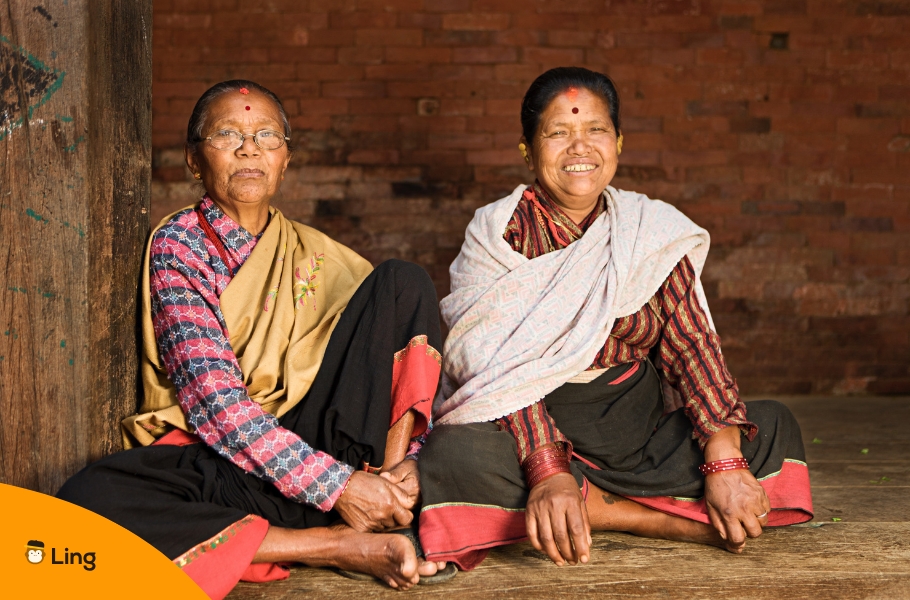 Happy Nepali Ladies