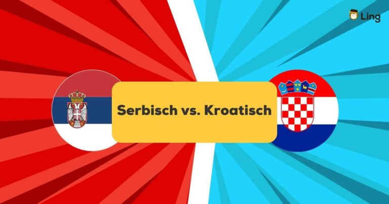 Serbische Flagge Vs. Kroatische Flagge. Erfahre In Diesem Beitrag: Serbisch Vs. Kroatisch, Was Die Beiden Sprachen Verbindet Und Was Sie Unterscheidet.