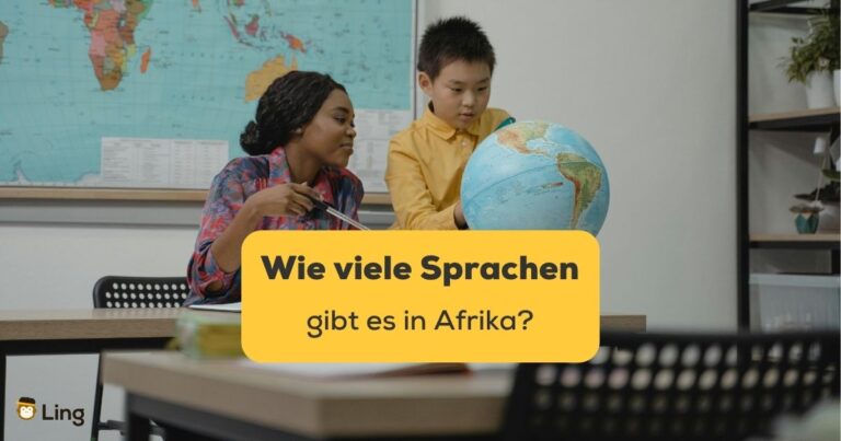 Lehrerin Zeigt Schülern, Wie Viele Sprachen Es In Afrika Gibt?