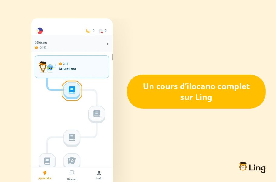 Structure Du Cours D'ilocano Sur L'application Ling
