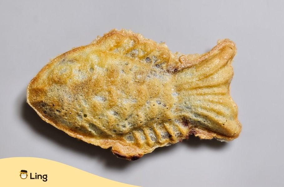 Bungeoppang, Gâteau Coréen En Forme De Poisson Fourré À La Pate De Haricot Rouge