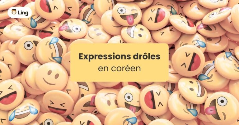 Expressions Drôles En Coréen Emojis Divers Exprimant Le Rire