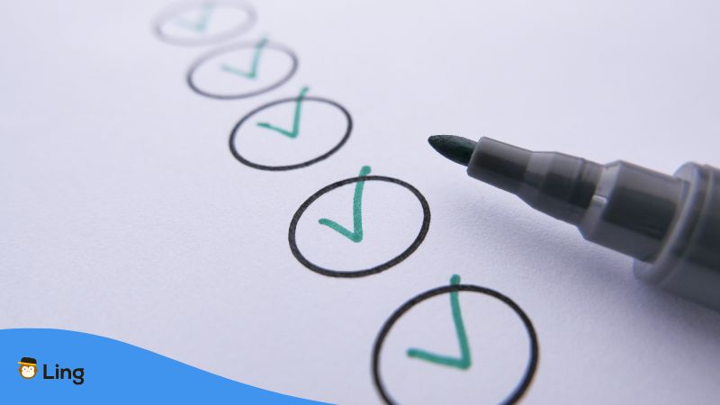 Checklist