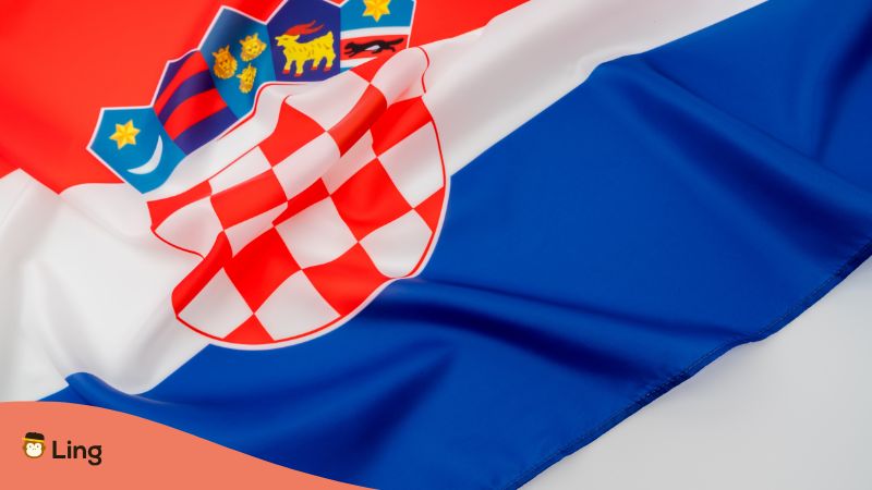 Kroatische Flagge